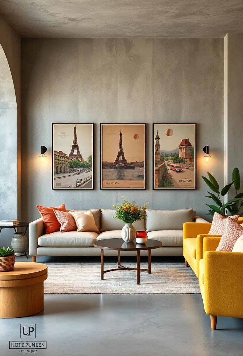 Incorporate Lighting: ​Highlight your vintage posters with stylish‍ wall sconces or ​picture ⁣lights to enhance​ their visual impact