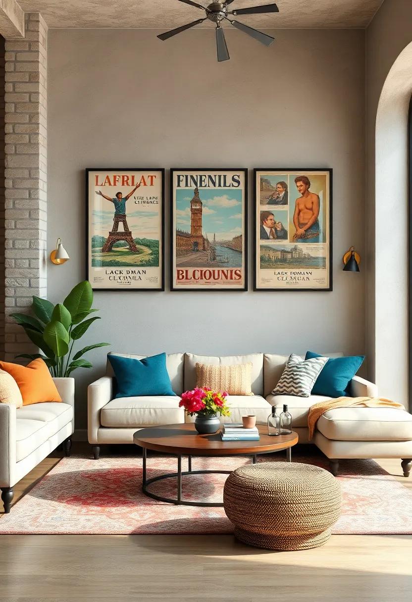 Create‌ a Backlit‍ Display:‌ Use LED⁢ strip lighting behind or around the poster frames to⁣ achieve a stunning illuminated effect