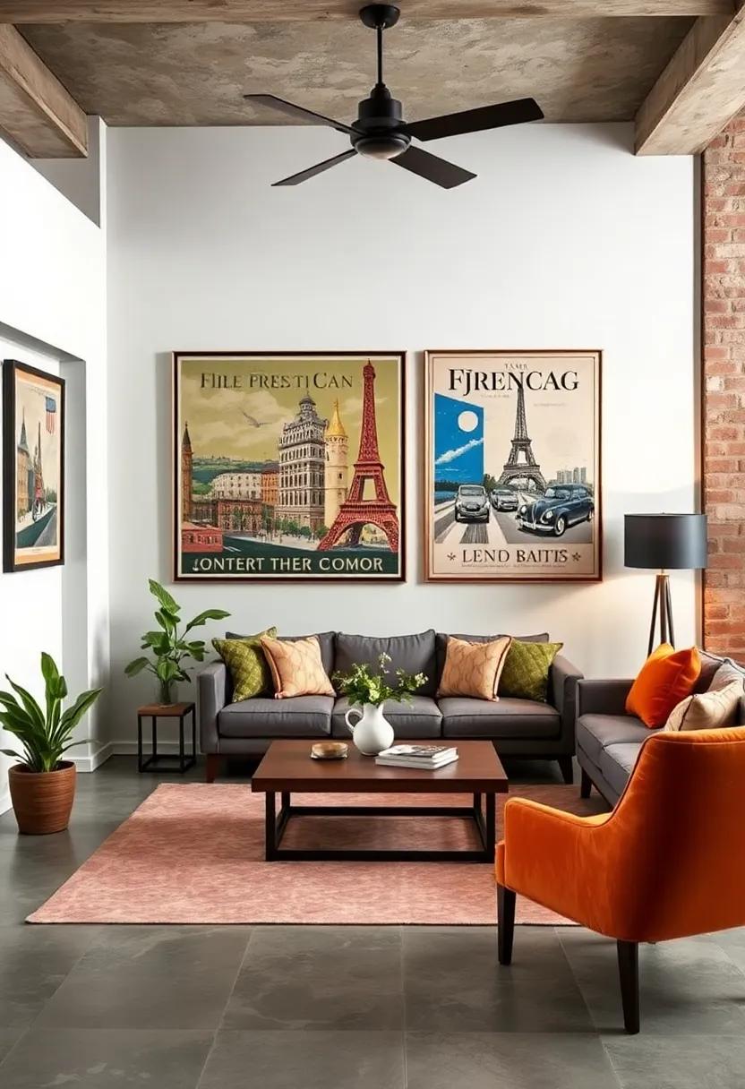 Add Textured backdrops: Hang posters against ⁤unique textured backdrops like reclaimed wood or brick walls to enhance⁤ their vintage appeal