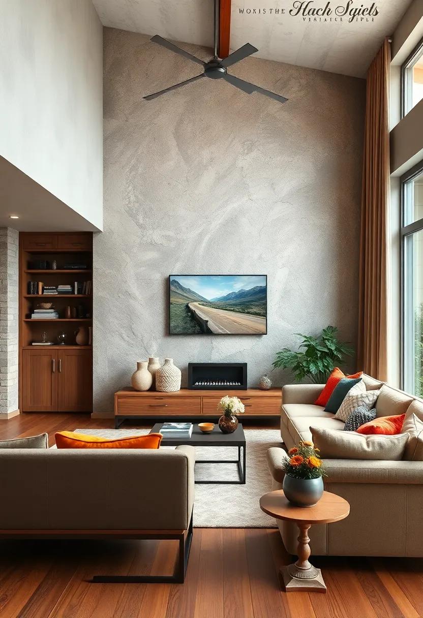 Painted Accent Wall: Choose a muted, vintage color palate for an ​accent wall that adds ‌character without overwhelming the space