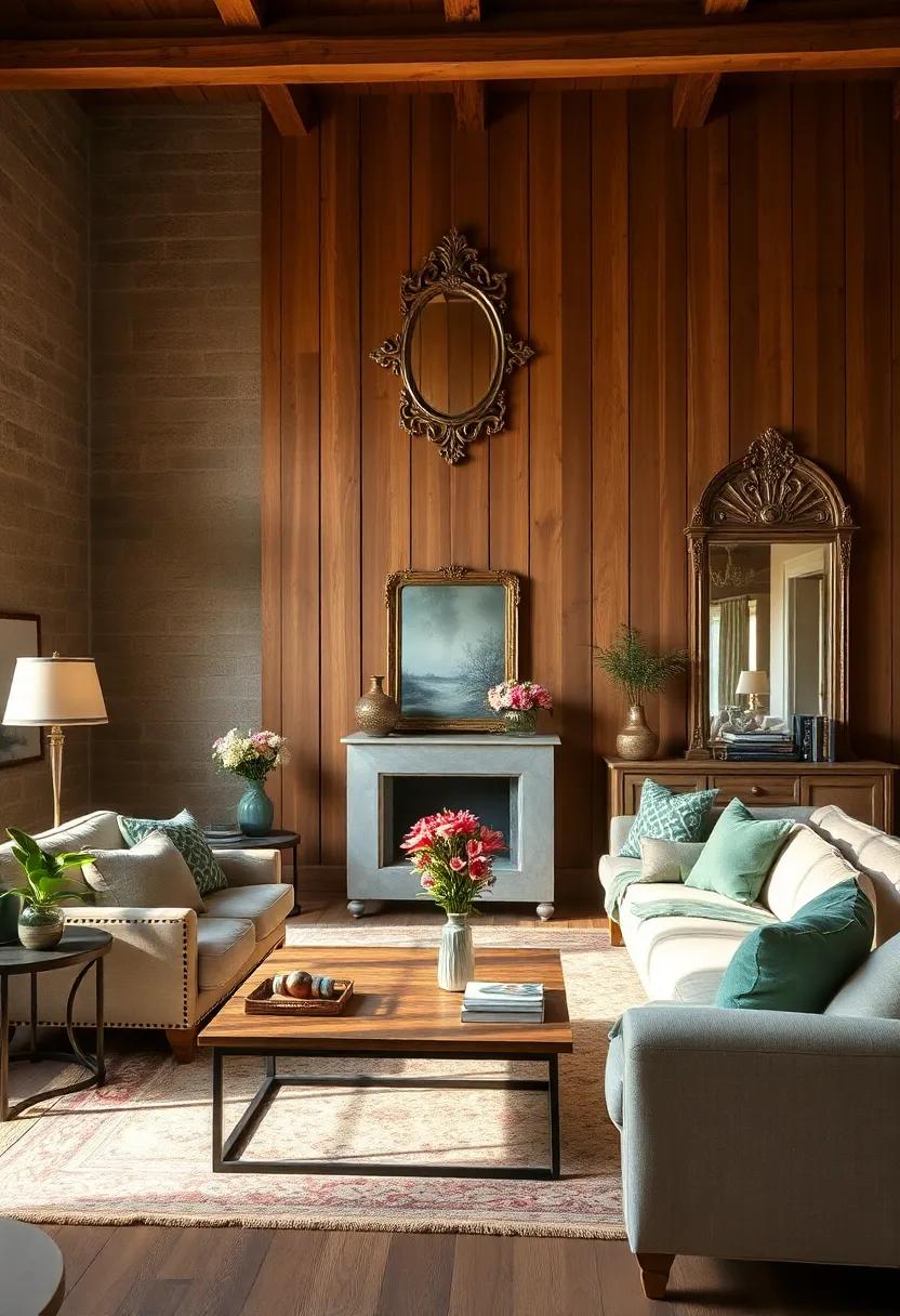 Vintage Mirrors: Ornate mirrors can make ⁤the space ‍appear larger and reflect⁢ light,‍ enhancing the vintage aesthetic