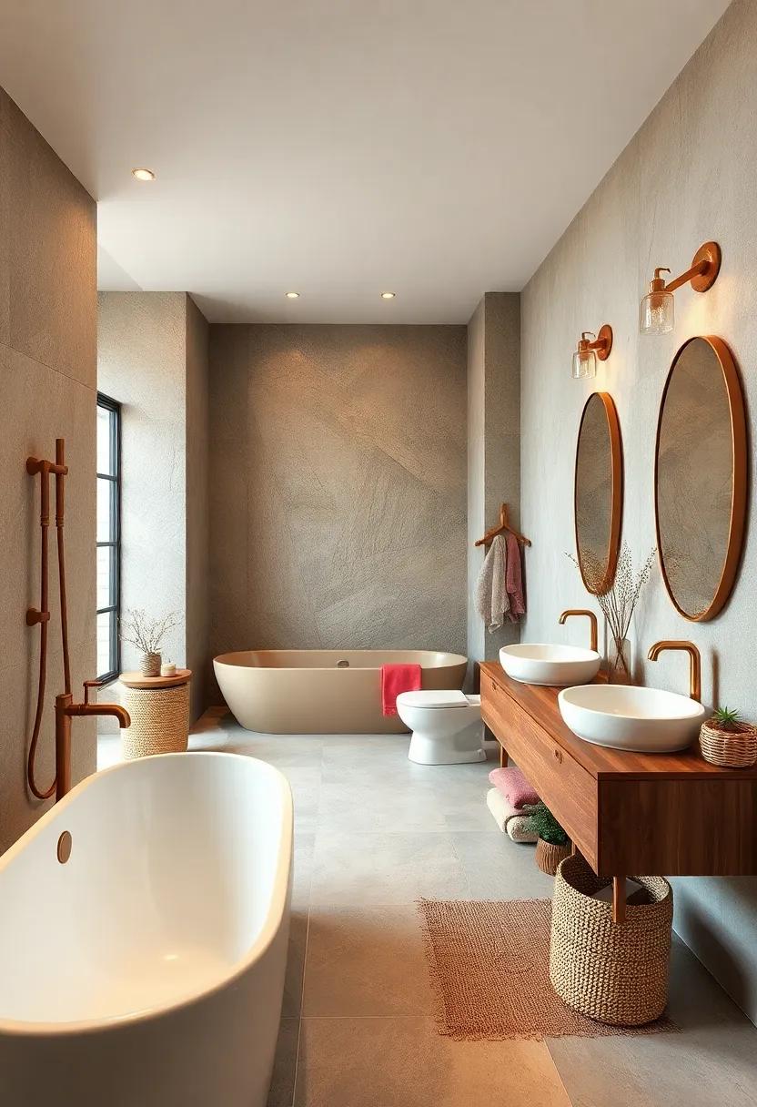 Warm Metallics:⁣ Choose brass ‌or copper fixtures and hardware to introduce ⁤a⁤ touch ‍of elegance‍ while maintaining⁤ that rustic ‌warmth