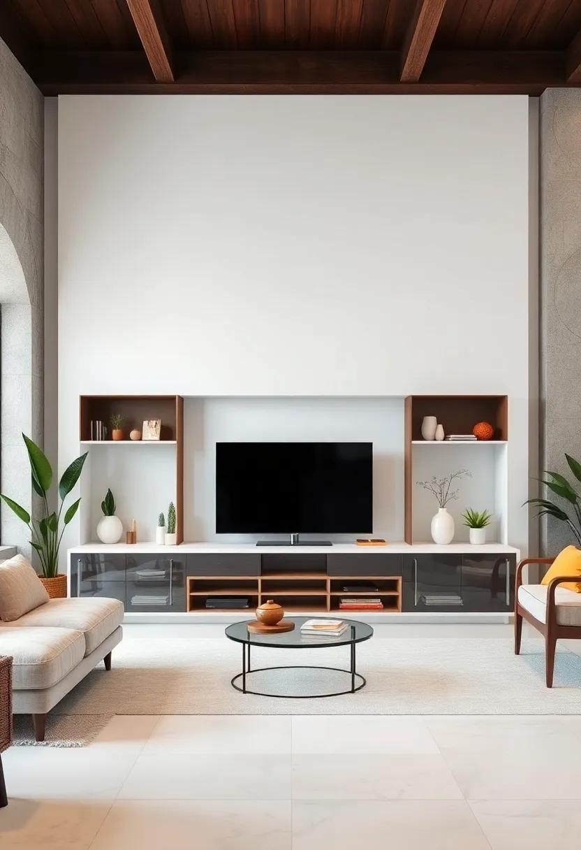 Personalized Touches: Add​ your personality with a white ⁣TV unit that allows for easy ‍personalization through decor, plants, ‌and personal treasures