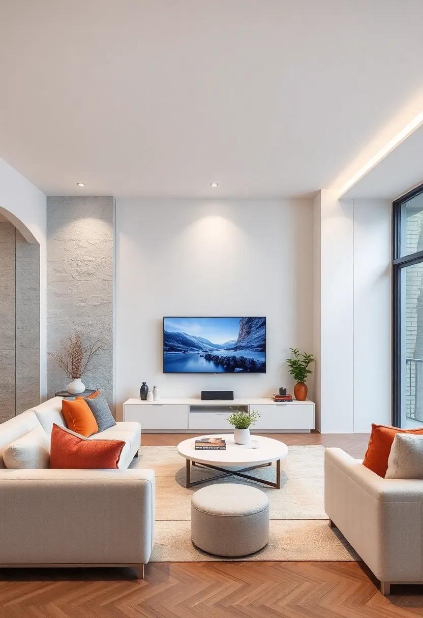 Smart Technology: Discover white TV⁤ units equipped with smart features,⁤ seamlessly integrating ‍technology into your stylish living space