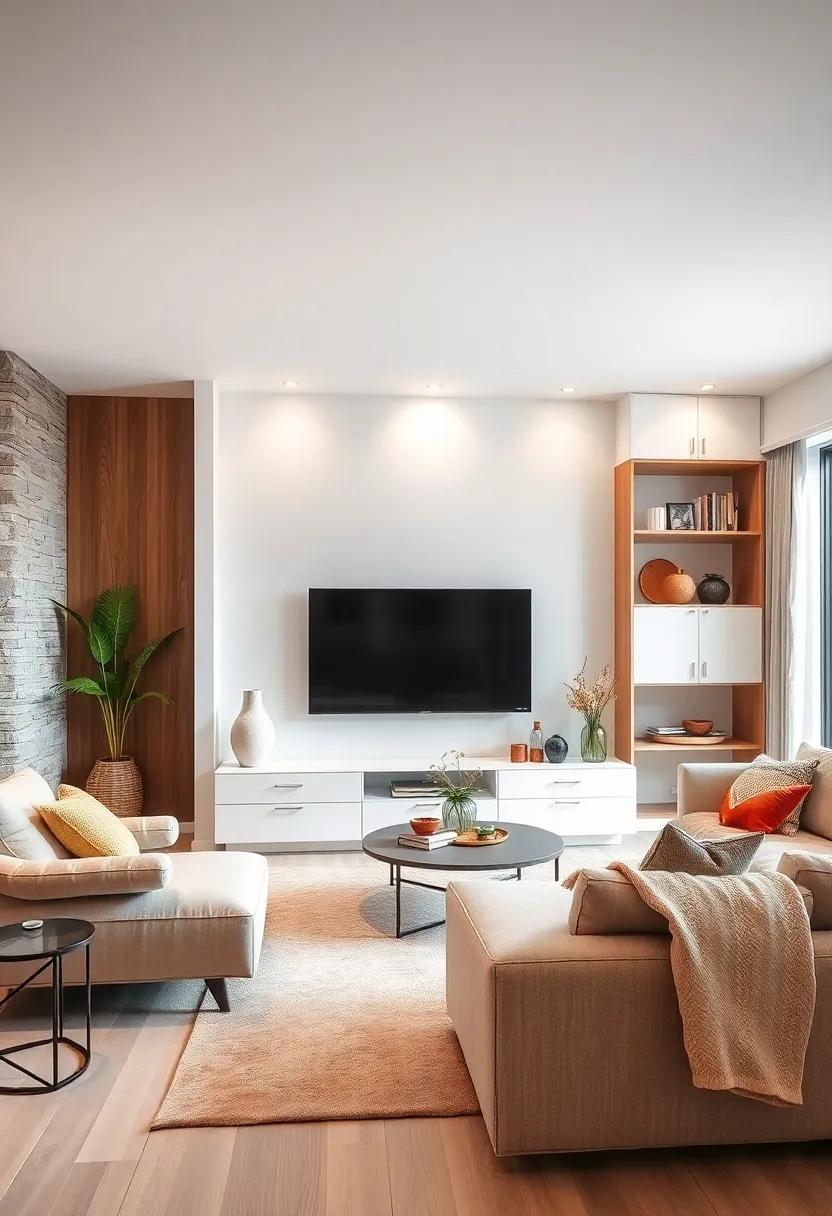 Multi-Functional Marvels: Check out versatile white TV units that double as ⁢storage ⁣solutions to keep your living room tidy and organized