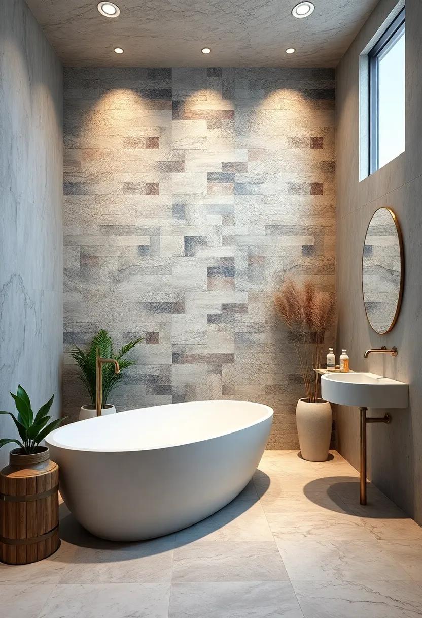 Mosaic Medley: Create​ a serene⁢ mural with mosaics,layering soft colors ‍or nature motifs to ignite tranquility and creativity