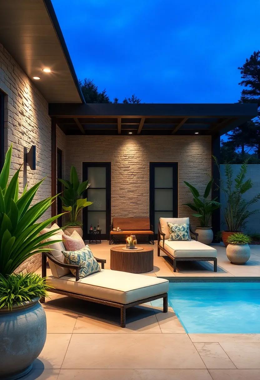 Comfortable lounge‍ Chairs: Invest in ⁣oversized⁣ lounge ⁤chairs ⁣that invite ‍rest ‍and comfort, making your patio a perfect ⁢escape