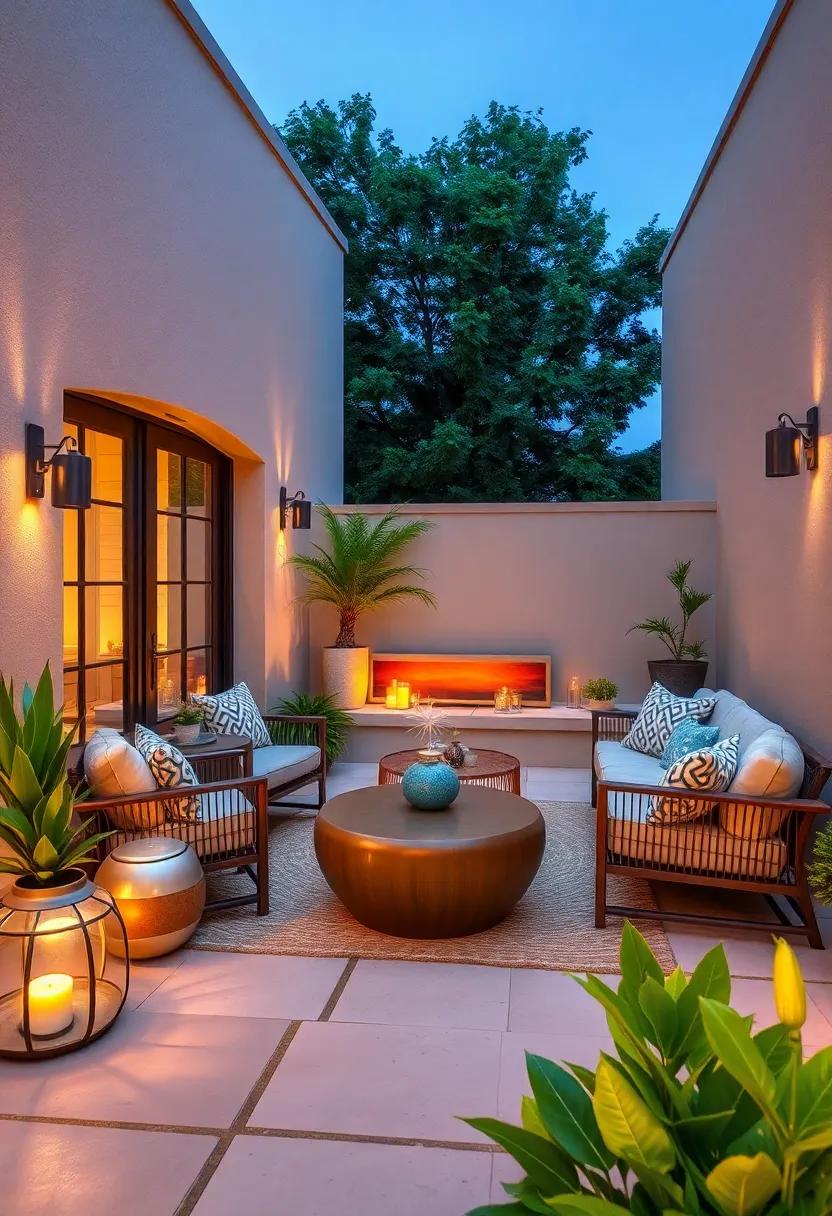 Inspiring ​Quotes: incorporate ⁤subtle signs with affirmations or zen ⁤quotes scattered⁤ throughout your​ patio to uplift your spirit