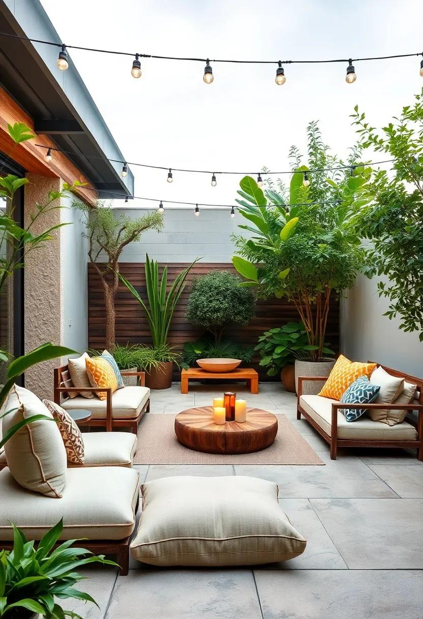 Outdoor Meditation ‍Cushions: Choose durable yet soft cushions‌ for ⁤meditation⁢ spots,allowing you ‌to sit comfortably while connecting⁤ with your surroundings