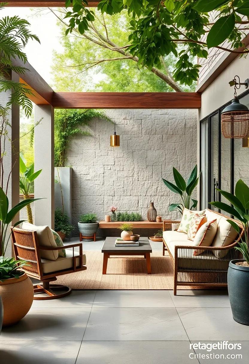 Seasonal Changes: Design your patio ⁢with movable elements like planters or furniture ⁣to adapt through the seasons, creating a dynamic tranquil space year-round