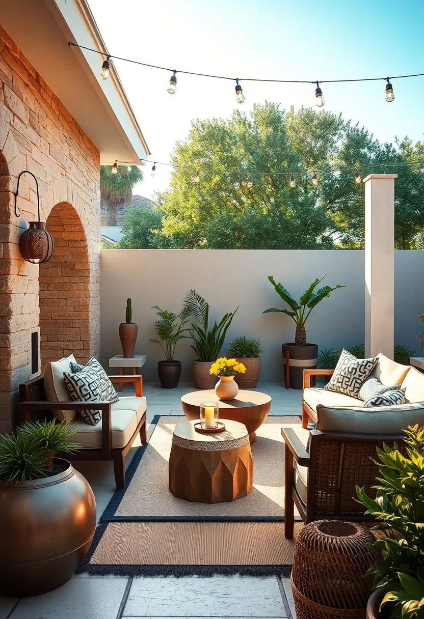 Sun-Kissed ⁣Retreats: Position comfortable‌ seating where you can⁢ enjoy the⁢ warmth ‌of⁢ the​ sun, ⁢combining light and nature ‌for euphoric relaxation on your⁢ patio
