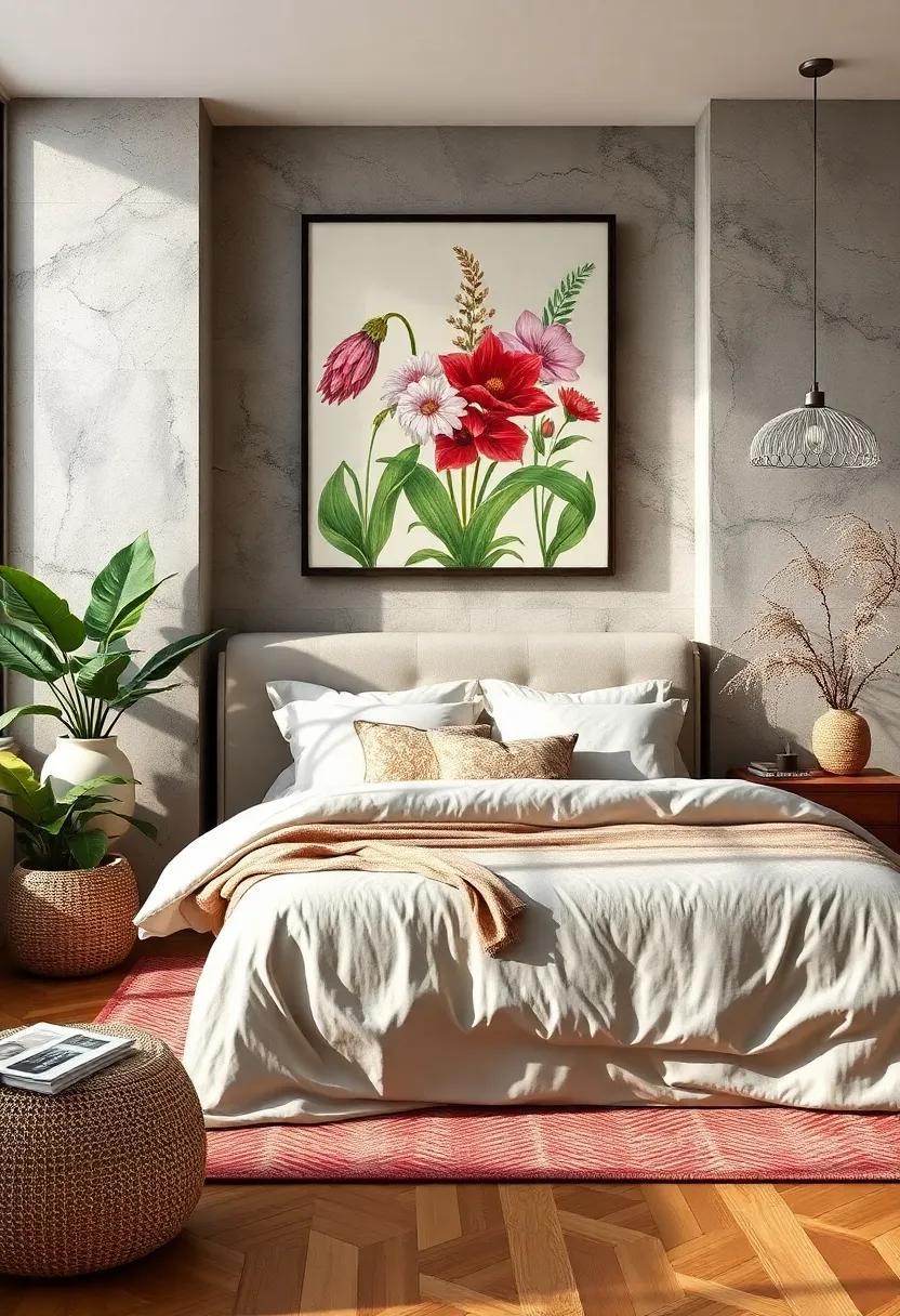 29 Stunning Botanical Bedroom Wall Art Ideas to Inspire Your Nature-Inspired Decor