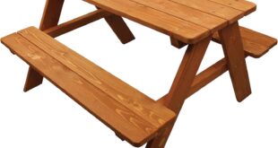 Creating Outdoor Adventures: Our Review of the Red Wood Picnic Table