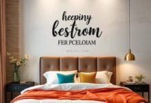 29 Inspiring Typography Wall Art Ideas to Transform Your Bedroom Space