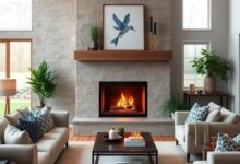 27 Inspiring Ideas for a Cozy Modern Farmhouse Living Room with a Delightful Fireplace