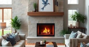 27 Inspiring Ideas for a Cozy Modern Farmhouse Living Room with a Delightful Fireplace