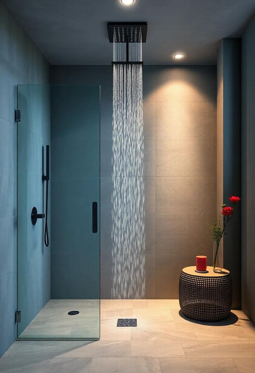 25 Inspiring Shower Designs Featuring the Luxurious Rainfall Showerhead