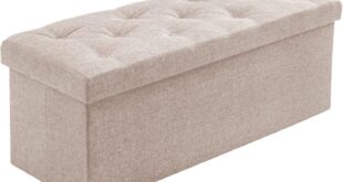 Top Upholstered Ottomans & Footstools with Storage for Every Room