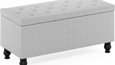 Top Small & Storage Ottomans for Stylish Seating & Space Saving