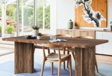 Our Honest Take on the NicBex 62.9″ Farmhouse Dining Table