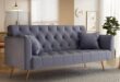How We Loved the 71″ Velvet Futon Sofa Bed for Small Spaces