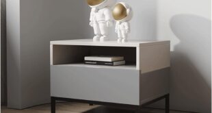 Our Review: Elegant & Practical Chandelier Bedside Table with Storage