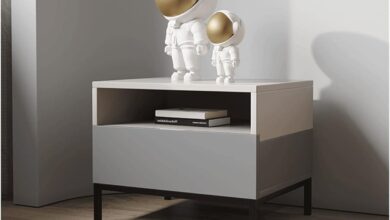 Our Review: Elegant & Practical Chandelier Bedside Table with Storage