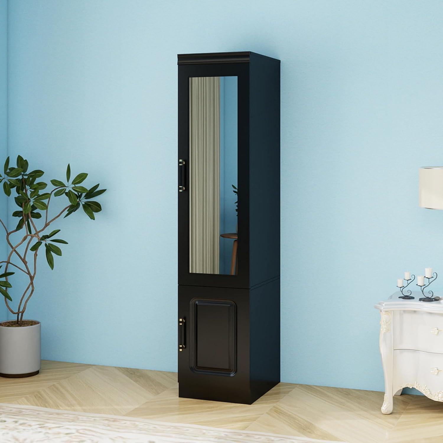 How We Found Space and Style with the Modern Black Wardrobe