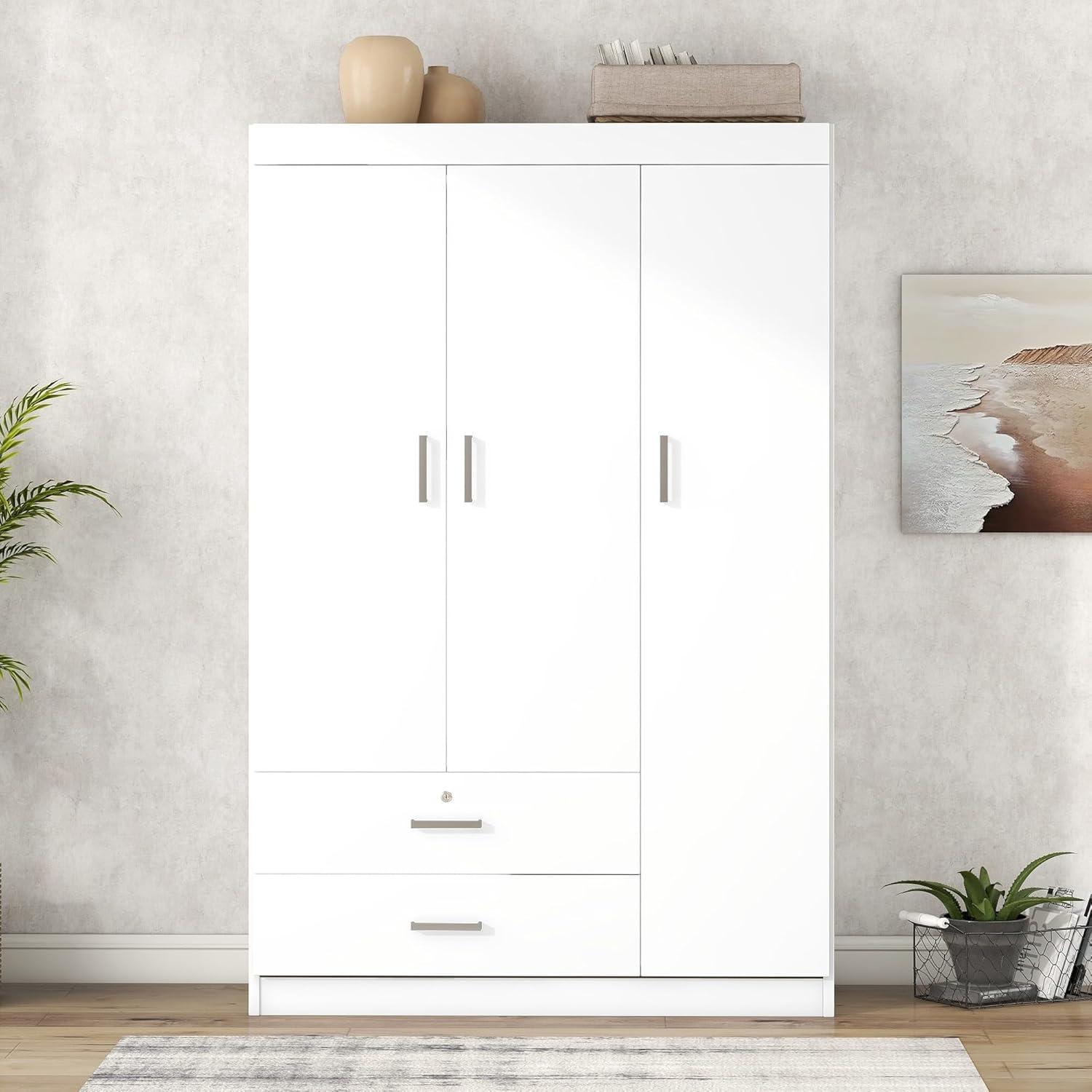 Our Take on the Modern 3-Door Wardrobe: Stylish, Spacious, Secure