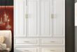 Our Honest Review: AIEGLE 4-Door White Wardrobe for Bedroom Storage