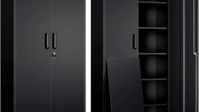 Our Take on the Yizosh Metal Garage Cabinet: Sturdy, Spacious, Secure