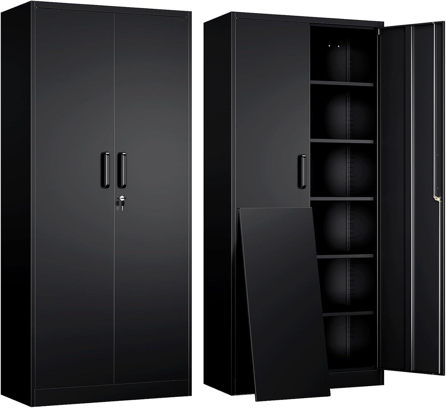 Our Take on the Yizosh Metal Garage Cabinet: Sturdy, Spacious, Secure