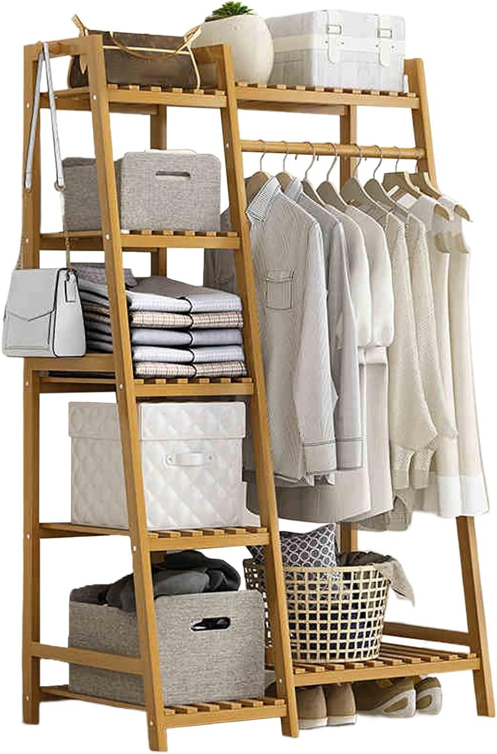 How We Organized Our Space with the Bamboo Trapezoidal Wardrobe