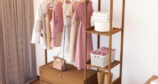 Organizing with Style: Our Take on the Bamboo 5-Tier Clothes Rack