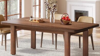 Our Take on the Tribesigns Farmhouse Table: Style Meets Sturdiness