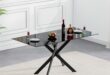 Our Take on the Sleek 51.18″ Glass Dining Table for 4-6