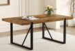 Our Honest Take: Stylish & Sturdy 71″ Dinner Table for 6-8