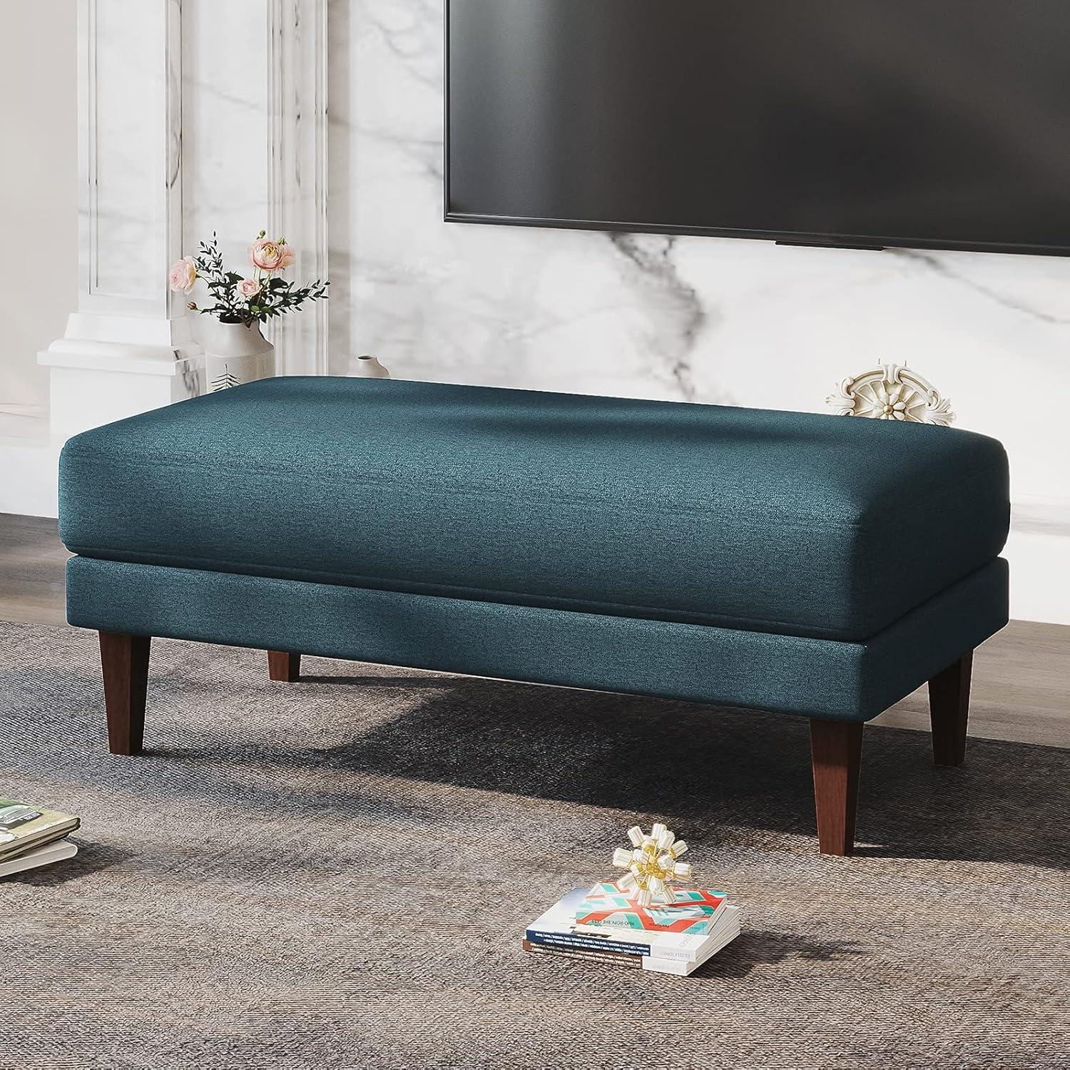 Top Upholstered Ottomans & Footstools with Storage for Every Room