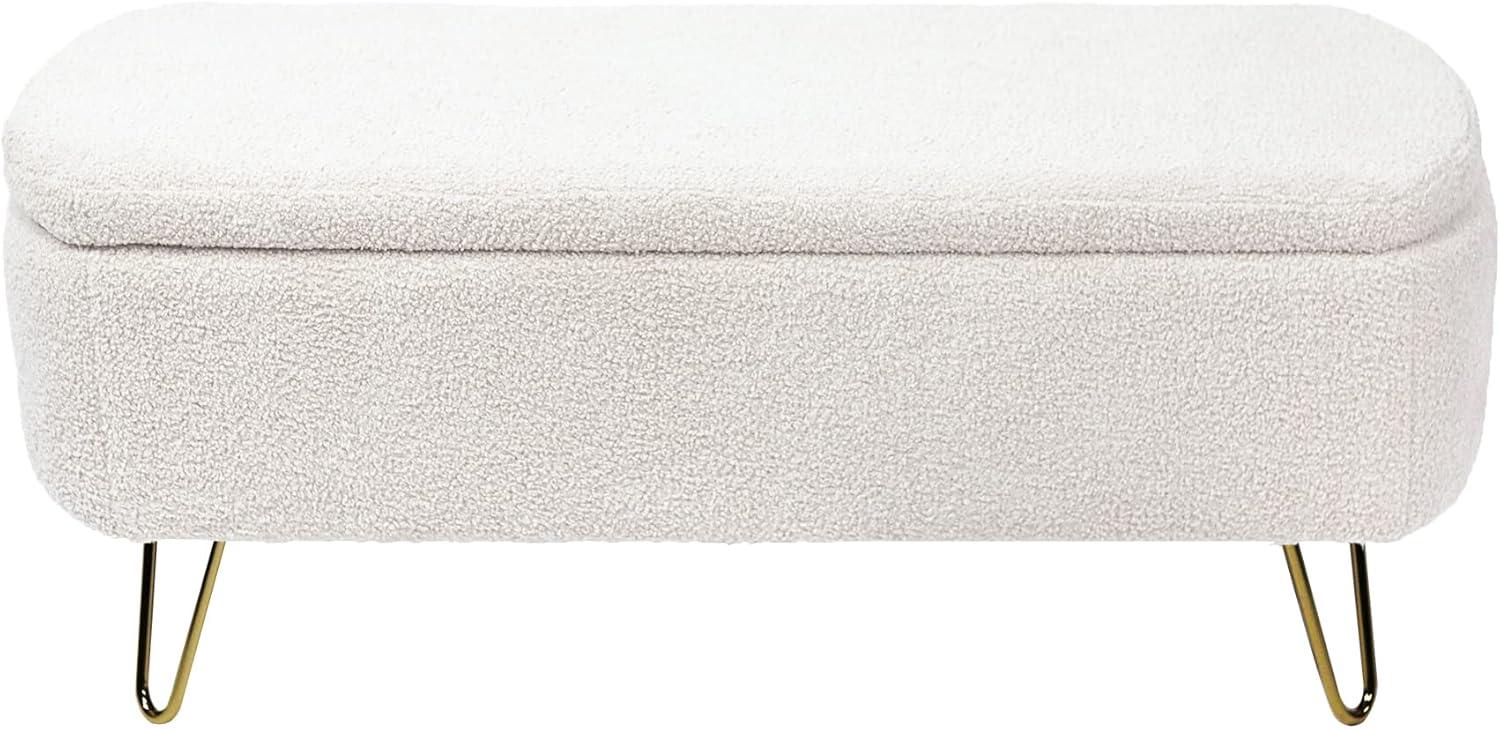 Top Upholstered Ottomans & Footstools with Storage for Every Room