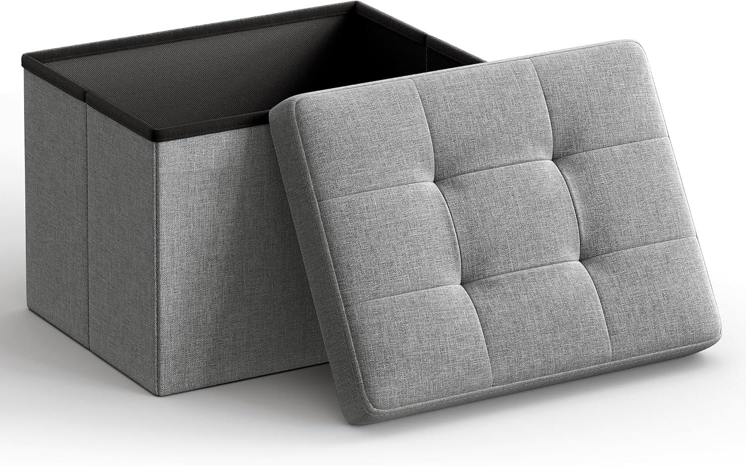 Top Foldable & Stylish ⁢Ottomans with Storage for Every Room