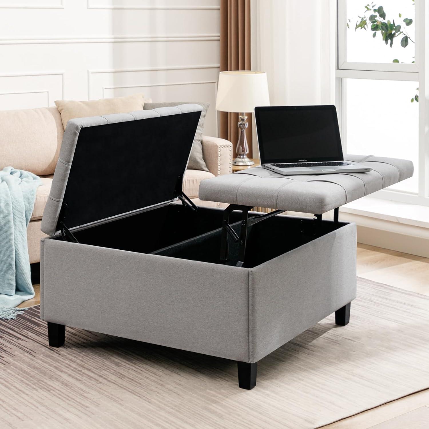 Top 20 ​Stylish‍ & Functional Ottomans for Living Room Comfort
