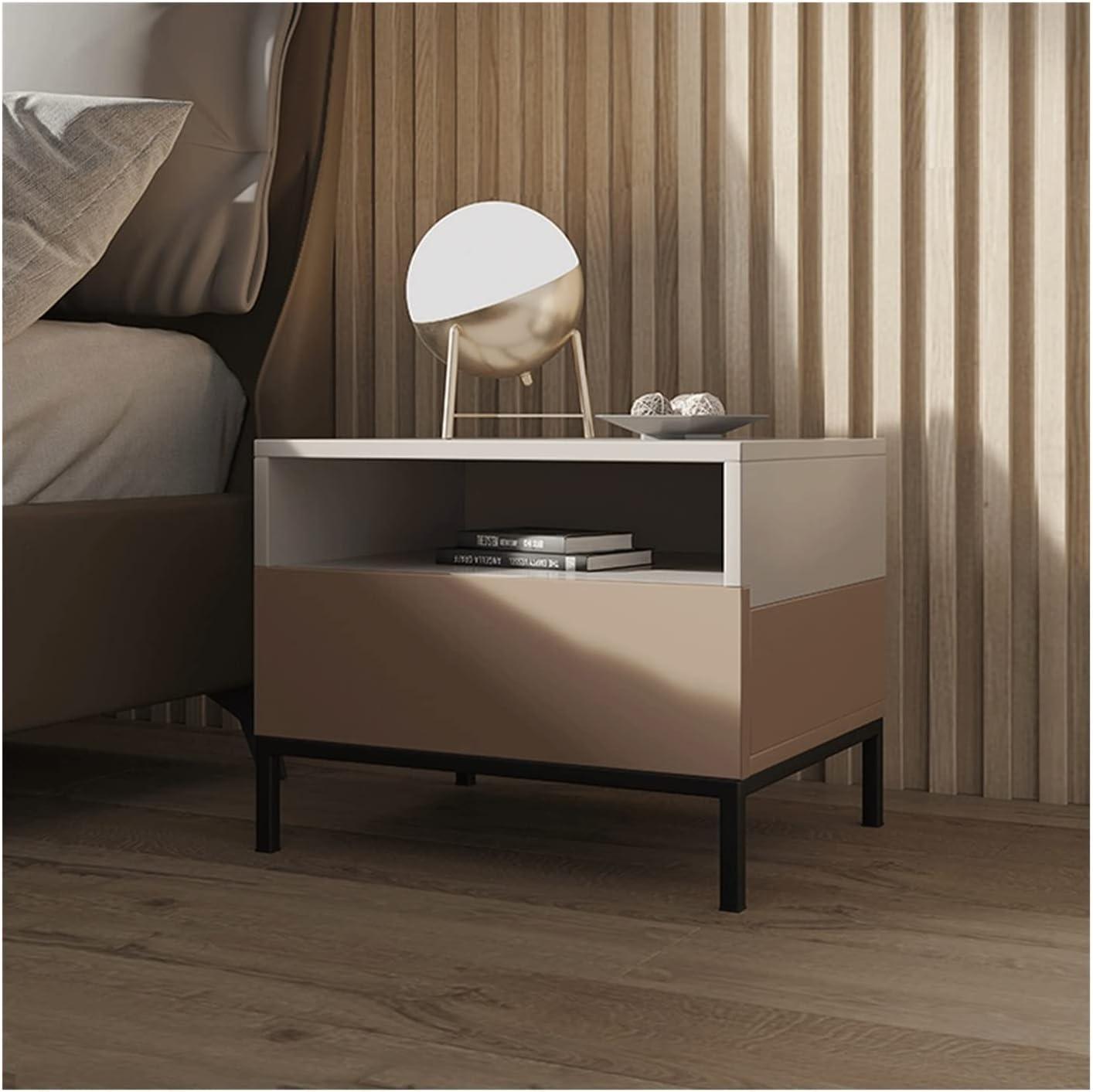 Our review: Elegant & practical ⁣Chandelier Bedside Table with Storage
