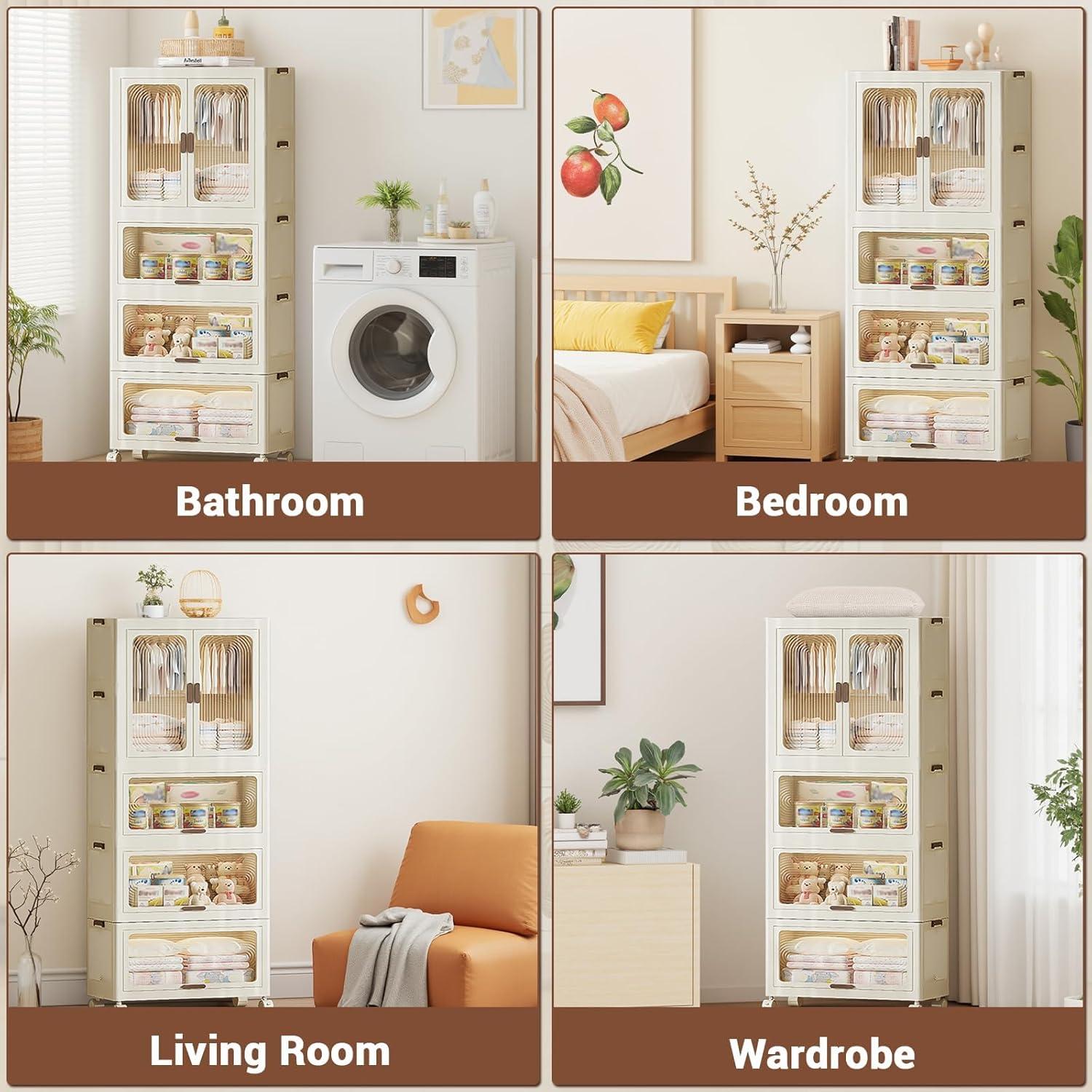 How We‍ Organized Our Kids' Space with This 4-Tier Closet