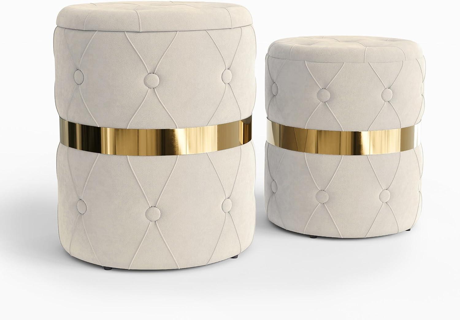 Top‍ Foldable & Stylish Ottomans with Storage for Every Room