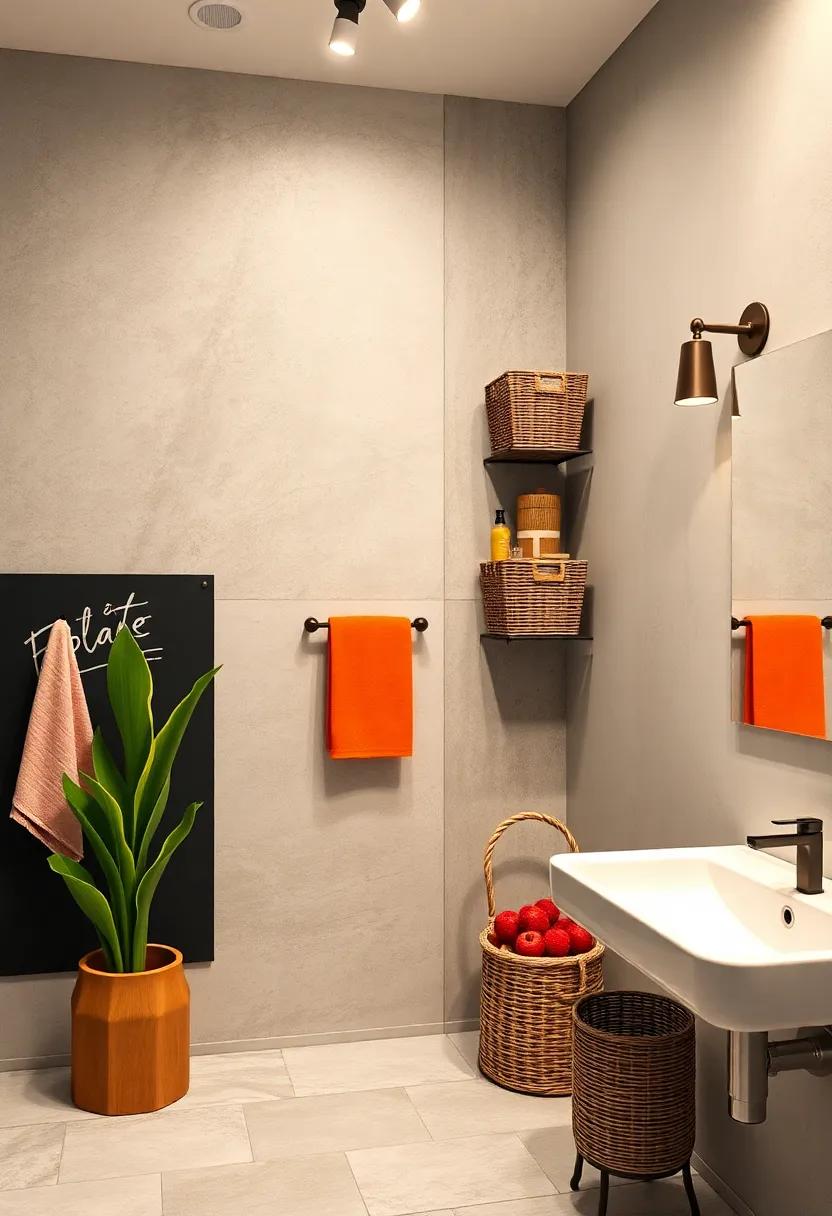 Chalkboard storage: Use a chalkboard wall⁣ to jot down reminders while⁢ also‍ attaching baskets for functional flair,‍ blending practicality with design