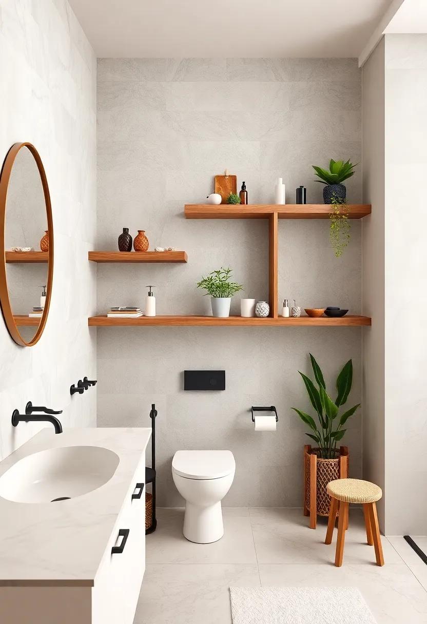 Multi-Tiered Wall shelves:⁣ Opt⁢ for multi-tiered shelves⁢ that ⁢allow different ‌depths, providing‌ a layered approach to ​organize and display various items
