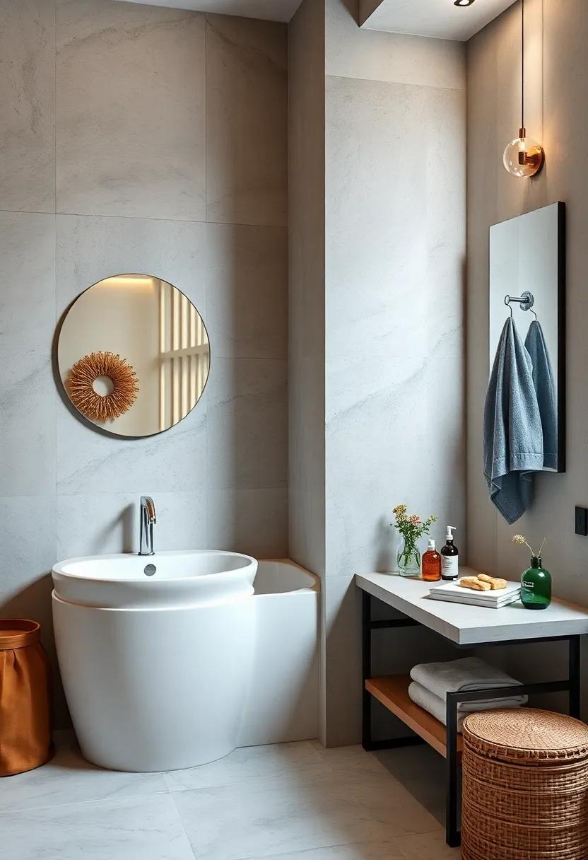 Towel Hooks: Choose decorative ⁢hooks⁤ for towels that also ⁤serve as art‍ pieces, providing‍ both functionality and ‌flair to your‍ bathroom decor