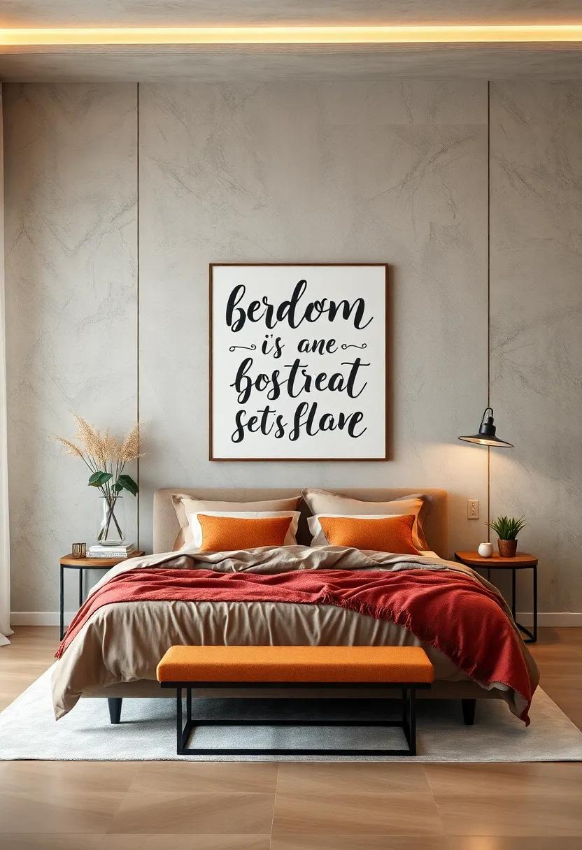 Artistic Hand-lettering: Showcase unique pieces with hand-lettered quotes that add a⁢ personal touch and warmth​ to your decor