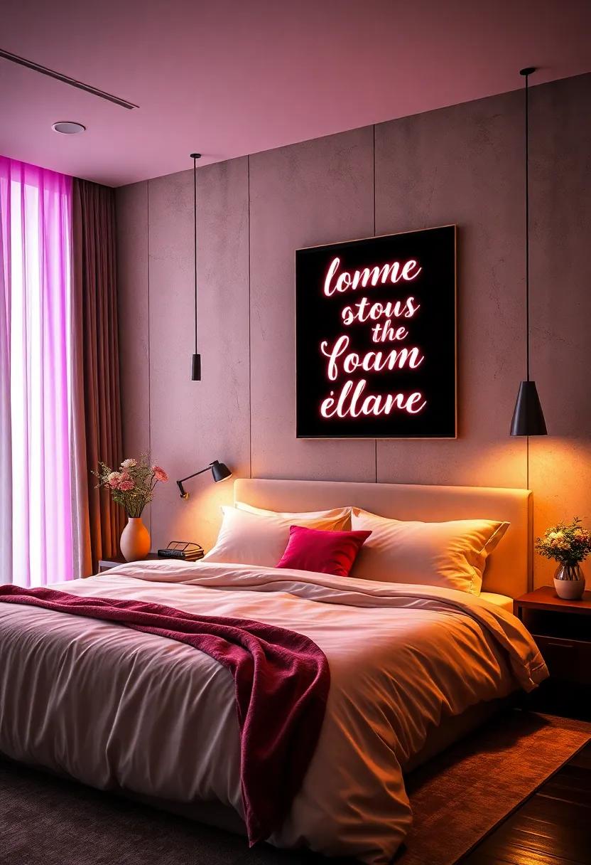 Blacklight Art:⁢ Use glow-in-the-dark typography art‌ for a surprising surprise element,‌ lighting up your ‌space ‌in unique ⁢ways after dark