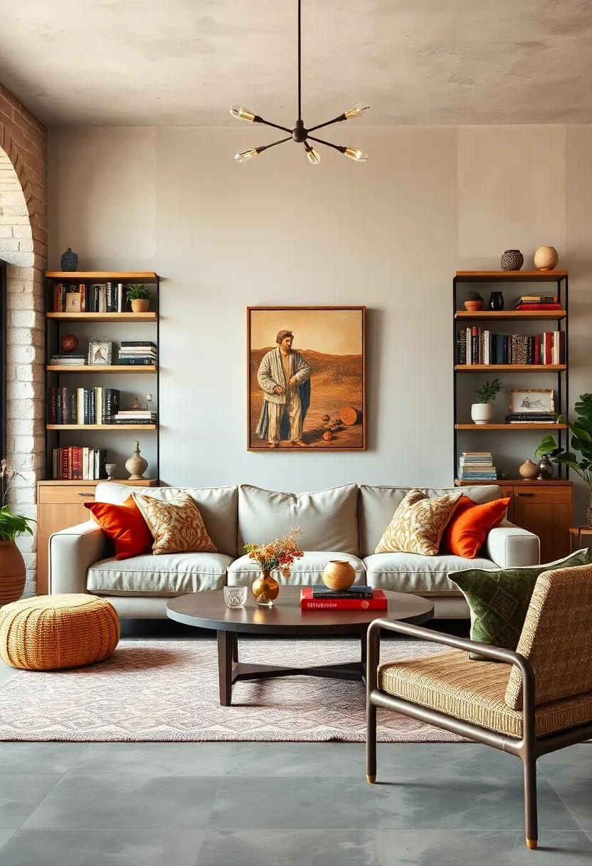 Eclectic Bookshelves: Showcase your favorite reads and trinkets in ⁢fun arrangements‍ for⁣ a personalized‍ feel